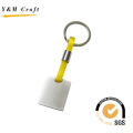 Fashion Custom Logo Square Key Ring for Promotional Gift